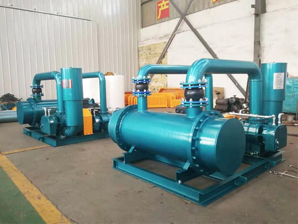 雙級串聯羅茨風機工廠實拍圖 雙級串聯羅茨鼓風機(圖2)